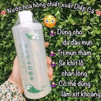 NƯỚC HOA HỒNG DOKUDAMI của NHẬT-500ml