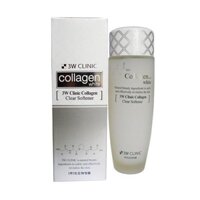 Nước hoa hồng dưỡng trắng da se khít lỗ chân lông chiết xuất từ Collagen 3W Clinic Hàn Quốc 150ml