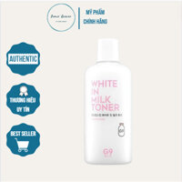 Nước hoa hồng dưỡng trắng da  G9Skin White In Milk Toner 300ml