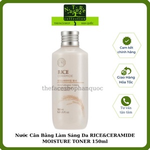 Nước hoa hồng gạo Rice Ceramide moisturizing toner The Face Shop