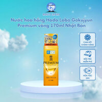 Nước hoa hồng Hada Labo Gokujyun Premium vàng 170ml Nhật Bản