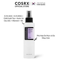 Nước Hoa Hồng Hỗ Trợ Giảm Mụn, Tẩy Tế Bào Chết Hóa Học Cosrx AHA/BHA Clarifying Treatment Toner 150ml