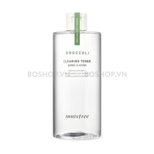 Nước hoa hồng Innisfree Broccoli Clearing Toner