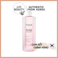 Nước Hoa Hồng Không Cồn Hàn Quốc Mamonde Rose Water Toner 500ml