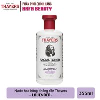 Nước hoa hồng không cồn THAYERS Alcohol-Free Lavender Witch Hazel Toner 355ml  (Hương Lavender - Dành cho da mụn)