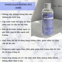 Nước hoa hồng không mùi Klairs Supple Preparation Unscented Toner
