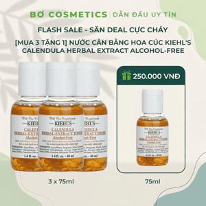 Nước hoa hồng Kiehl’s Calendula Herbal Extract Toner 40ml