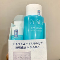 Nước hoa hồng KOSÉ Prédia Spa Et Mer Blanc Confort 360ml và Nhũ Tương 35ml