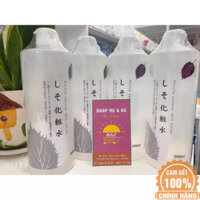 Nước hoa hồng lá tía tô Dokudami Perilla Natural 500ml của Nhật Bản - Dành cho da khô, da mụn