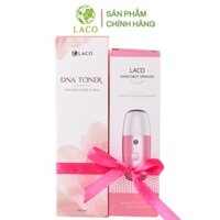 Nước hoa hồng LACO TONER DNA  Chính Hãng trắng da, se khít lỗ chân lông [myphamcaocaplaco]
