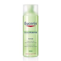 Nước hoa hồng làm sạch, dành cho da mụn Eucerin Dermo Purifyer Toner