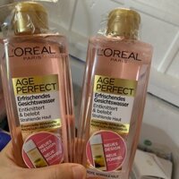 Nước hoa hồng loreal chống lão hoá xách tay Đức