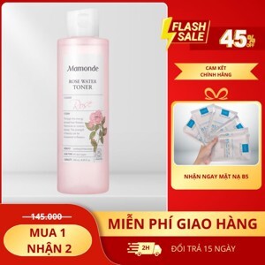 Nước hoa hồng mamonde rose water toner 250ml