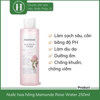 Nước hoa hồng Mamonde Rose Water Toner 250ml Hàn Quốc