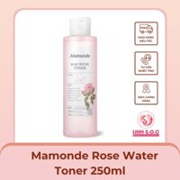 Nước Hoa Hồng Mamonde Rose Water Toner Cấp Ẩm, Dịu Nhẹ Làn Da 250ml