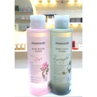 Nước hoa hồng Mamonde Toner 250ml cấp ẩm , kiềm dầu, se khít lỗ chân lông