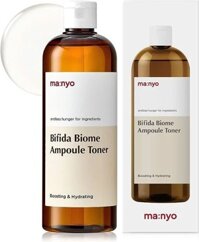 Nước Hoa Hồng Manyo Bifida Biome Ampoule Toner 400ml