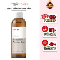 Nước Hoa Hồng Manyo Bifida Biome Ampoule Toner