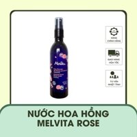 Nước Hoa Hồng Melvita Lavende Rose Chiết Xuất Thảo Dược Tự Nhiên Làm Sạch Sâu Hàng Pháp Chính Hãng 200ml