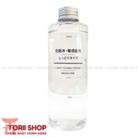 Nước hoa hồng Muji Light Toning Water Moisture 200ml nội địa Nhật dưỡng ẩm, mềm mịn cho da khô moisture