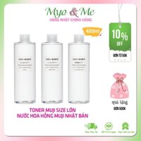 Nước hoa hồng Muji Nhật Bản size lớn, Muji Light Toning Water 400ml (Light/Moisture/High Moisture)