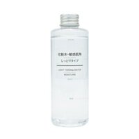 Nước hoa hồng Muji Toning Water dạng Light cho da thường/ da khô có thể đắp Lotion Mask 200ml