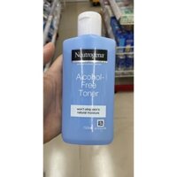 Nước hoa hồng Neutrogena Alcohol Free Toner không cồn làm sạch da chai 150ml