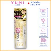 Nước Hoa Hồng Nhật Bản MICCOSMO White Label Gold 180g, Nhau Thai Cao Gấp 3 Lần, Dưỡng Trắng, Mờ Thâm Nám, Trẻ Hóa Da