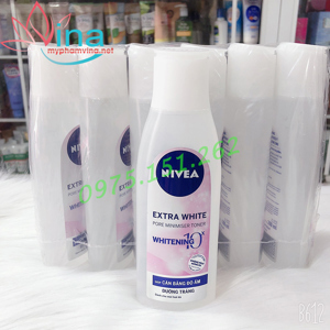 Nước hoa hồng NIVEA làm trắng da 200ml - 01217MP12