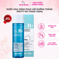 Nước hoa hồng Pretty Skin Multi Hydra B5 Calming & Repairing Toner 205ml [Môi Son Má Hồng]
