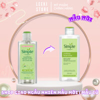 Nước Hoa Hồng Soothing Facial Toner Simple cân bằng ẩm cho da 200ml