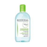 Nước hoa hồng tẩy trang Bioderma Sébium H20 màu xanh 500ml