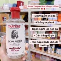 Nước Hoa Hồng - Thayers Natural Alcohol free toner