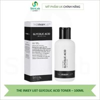 Nước hoa hồng THE INKEY LIST GLYCOLIC ACID TONER – 100ML (Bill Anh)