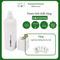 Nước hoa hồng tinh chất vàng mờ thâm, sáng da Hàn Quốc O&YOUNG Gold Coating Toner