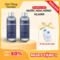 Nước hoa hồng Toner Dear, Klairs Supple Preparation Unscented Toner 180ml