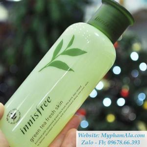 Nước hoa hồng Green tea fresh skin Innisfree