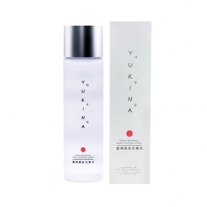 Nước hoa hồng trắng da mờ nám Yukina whitening deep treatment lotion 150ml của Nhật