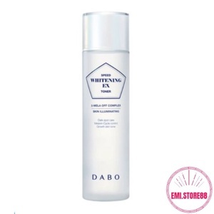 Nước hoa hồng trắng da nhanh Dabo Speed Whitening Ex Toner 160ml