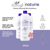 Nước hoa hồng Ý Dĩ Hatomugi Naturie Skin Conditioner 500ml Toner Cho Da Dầu Mụn Chiết Xuất Ý Dĩ