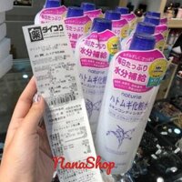Nước hoa hồng ý dĩ Naturie Hatomugi Nhật 500ml