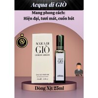 Nước Hoa Hparfum Pháp Aqua di Gio Mini 25 ml Dạng Xịt (Nam)