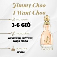 NƯỚC HOA JIMMY CHOO I WANT CHOO EDP 100ML