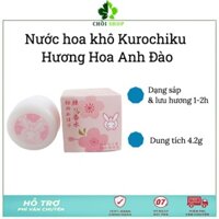 Nước hoa khô Kurochiku Nhật Bản 4,2g Hương Hoa Anh Đào