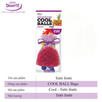 Nước hoa khử mùi xe hơi cao cấp TASOTTI Cool Ball Bags có dây treo siêu tiện lợi - Tutti frutti