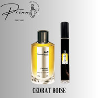 Nước Hoa Mancera Cedrat Boise ( Hương Gỗ Tuyết Tùng, Qủa Chanh Vàng, Cam Bergamot ) 10ml Nam Tính, Mạnh Mẽ, Bám Tỏa Tốt