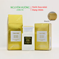 Nước hoa MINI dạng chấm TF Soleil Blanc 7.5ml| Sang trọng, Cuốn hút|Chuẩn hãng, Lưu qua ngày trên áo