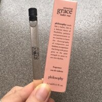 Nước hoa mini Philosophy - Amazing graceballet rose (3.3ml) - USA