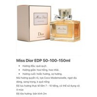 Nước Hoa Miss Dior EDP 100ml