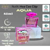 Nước hoa mùi trà trắng AQUA, nước hoa nữ thơm lâu lưu hương dài lâu, dung tích 85m